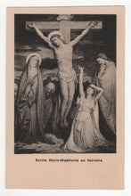 Load image into Gallery viewer, Saint Mary Magdalene at Calvary - Art - Painting - Vintage Original Postcard # 5405 - New - 1950's
