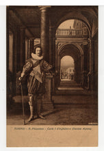 Load image into Gallery viewer, Charles I of England by Daniele Mytens, England Vintage Original Postcard # 5409 - New - Early 1900's
