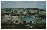 Montreal, Quebec, Canada - St. Lawrence River Vintage Original Postcard # 5415 - Post Marked October 1983