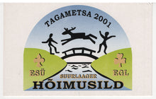 Load image into Gallery viewer, Tagametsa 2001 - Suurlaager Hoimusild - Guilds &amp; Scouts, Finland Vintage Original Postcard # 5422 - Hand Written - 2001
