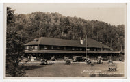 Alpine Inn, Ste. Marguerite, Quebec, Canada Vintage Original Postcard # 5446 - Post Marked January 1, 1940