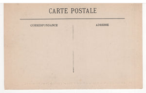 Detail of the Chateau Gate and the Motto of Thomas Bohier, Chenonceaux, France Vintage Original Postcard # 5451 - New - Early 1900's