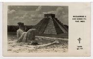 Chichen Itza - Mayan Ruins, Mexico Vintage Original Postcard # 5453 - New - Dated 1934