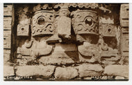 Mascaron, Chichen Itza, Mexico Vintage Original Postcard # 5455 - New - 1930's