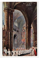 Lincoln Cathedral (East End), Lincoln, England Vintage Original Postcard # 5458 - New - Early 1900's