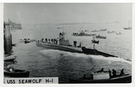 USS Seawolf H1 Submarine Vintage Original Postcard # 5467 - New - Post Marked March 27, 2000