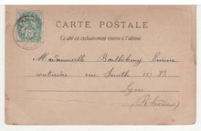 Load image into Gallery viewer, Ice Skating (Unknown) Vintage Original Postcard # 5483 - Post Marked Early 1900's
