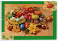 Enjoy the Easter Holidays Slovakia Republic Vintage Original Postcard # 5492 - Post Marked - Early 2000's