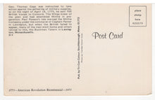 Load image into Gallery viewer, Buckman Tavern, Lexington, Massachusetts, USA Vintage Original Postcard # 5499 - New - Dated 1975
