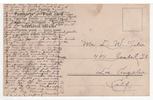 Load image into Gallery viewer, Greetings Vintage Original Postcard # 5522 - Hand Written September 17, 1909

