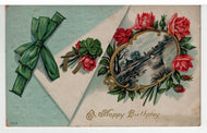 Happy Birthday Vintage Original Postcard # 5585 - Post Marked December 5, 1910