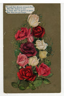 Tis Said That Absence Conquers Love ... Vintage Original Postcard # 5609 - Post Marked January 1910