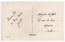 Load image into Gallery viewer, Happy Father’s Day - Bonne Fete Papa - Vintage Original Postcard # 5611 - Hand Written - 1950's
