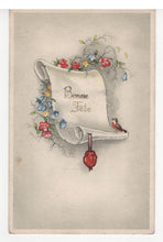 Load image into Gallery viewer, Happy Holiday - Bonne Fete - Vintage Original Postcard # 5615 - Hand Written March 26, 1911
