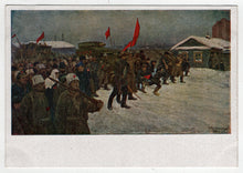 Load image into Gallery viewer, 1917 Russian Revolution, Russia Vintage Original Postcard # 5625 - New - 1940's
