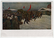 1917 Russian Revolution, Russia Vintage Original Postcard # 5625 - New - 1940's