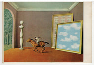 Childhood of Icarus by Rene Magritte - Art -Painting - Vintage Original Postcard # 5634 - Post Marked September 29, 1983