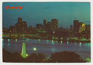 Montreal by Night, Montreal, Quebec, Canada Vintage Original Postcard # 5651 - Post Marked September 27, 1983