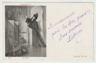Goodbye - by Corbineau - Art - Painting - Vintage Original Postcard # 5684 - Post Marked February 19, 1903