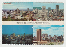 Load image into Gallery viewer, Greetings from Montreal, Quebec, Canada Vintage Original Postcard # 5695 - Hand Written 1980's
