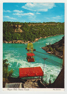 Cable Car Ride, Niagara Falls, Ontario, Canada - Vintage Original Postcard # 5696 - Post Marked October 6, 1983