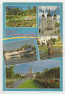 Greetings from Winnipeg, Manitoba, Canada Vintage Original Postcard # 5697 - Post Marked June 14, 1994