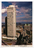 Chateau Champlain Marriott Hotel - Montreal, Quebec, Canada - Vintage Original Postcard # 5706 - Post Marked October 4, 1983