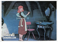 Monday - Cinderella Vintage Original Postcard # 5710 - Post Marked October 10, 1983