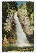 Load image into Gallery viewer, Glen Ellis Falls, Pinkham Notch, White Mountain, New Hampshire, USA Vintage Original Postcard # 5723 - Hand Written 1983
