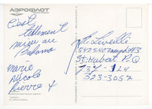 Load image into Gallery viewer, Tashkent, Uzbekistan (Office Building) Vintage Original Postcard # 5730 - Hand Written - 1980's

