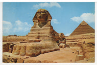 The Great Sphinx, Giza, Egypt Vintage Original Postcard # 5742 - Post Marked October 11, 1983