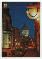 St. Paul Street, Montreal, Quebec, Canada Vintage Original Postcard # 5752 - Post Marked October 4, 1983