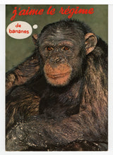 Load image into Gallery viewer, I Love the Diet - 'Bananas' Vintage Original Postcard # 5755 - Hand Written 1980's
