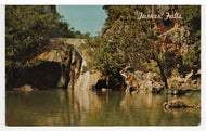 Turner Falls, Davis, Oklahoma, USA Vintage Original Postcard # 5766 - Post Marked July 1, 1968