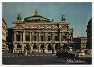 Opera Square, Paris, France Vintage Original Postcard # 5772 - Post Marked May 17, 1985