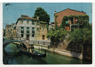 Rio Marin, Venice, Italy Vintage Original Postcard # 5776 - Post Marked 1980's