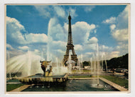 Eiffel Tower, Paris, France Vintage Original Postcard # 5779 - Post Marked October 15, 1984