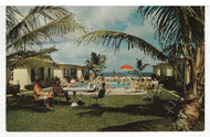 Caribee Villas, Pompano Beach, Florida, USA Vintage Original Postcard # 5783 - Post Marked October 3, 1983