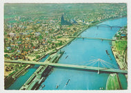 Cologne on the Rhine, Germany Vintage Original Postcard # 5792 - Post Marked June 25, 1979