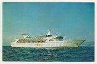 Norwegian Southward - The Ship of the Future, Norway Vintage Original Postcard # 5797 - Post Marked January 10, 1972