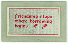 Load image into Gallery viewer, Friendship - Vintage Original Postcard # 2239 - New - Early 1900's - VG
