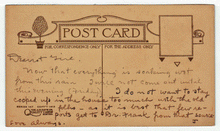 Load image into Gallery viewer, Friendship - Vintage Original Postcard # 2240 - Hand Written - Early 1900's - VG
