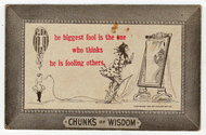 Friendship - Wisdom - Vintage Original Postcard # 2243 - New - Early 1900's - VG