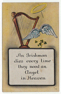 Friendship - Irish Humor - Vintage Original Postcard # 2244 - Hand Written - Early 1900's - VG