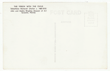 Load image into Gallery viewer, Ringling Museum of Art, Sarasota, Florida, USA (The Virgin with the Child) - Vintage Original Postcard # 2249 - New - Early 1900's - NM
