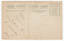 Load image into Gallery viewer, A Happy Birthday - Vintage Original Postcard # 2259 - Hand Written 1913
