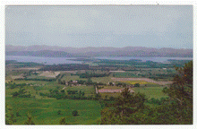 Load image into Gallery viewer, Lake Champlain with the Adirondack Mountains, Vermont, USA Vintage Original Postcard # 2265 - New - 1960's NM
