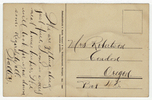 Load image into Gallery viewer, Flowers - Roses Vintage Original Postcard # 2276 - Dated 1907 - VG
