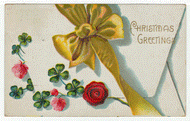 Christmas Greetings Vintage Original Postcard # 2293 - Post Marked December 23, 1911 - VG