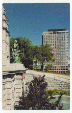 Load image into Gallery viewer, Hilton International, Quebec City, Quebec, Canada Vintage Original Postcard # 2296 - New - 1960's - NM
